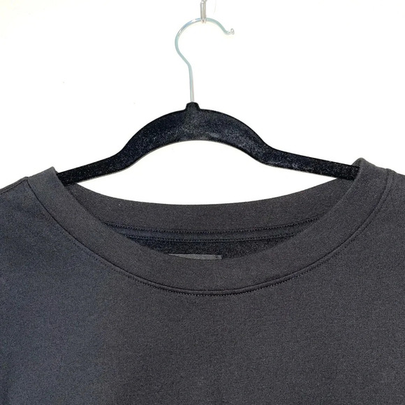 VS Victoria Sport Black Fleece Lined Crewneck Pullover Sweatshirt Xsmall Women’s - Picture 2 of 12